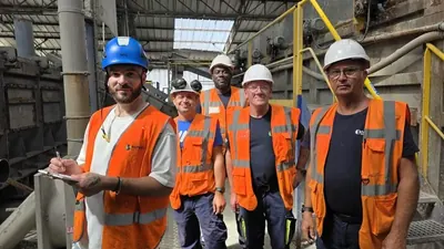 Équipe Paprec Normandie lors du premier Safety Day